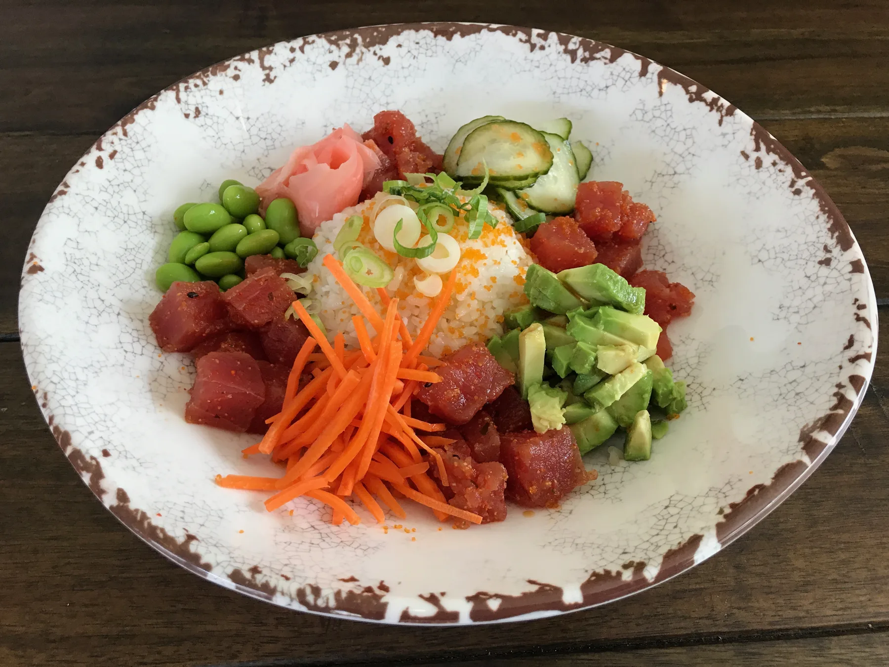 Ahi poke bowl