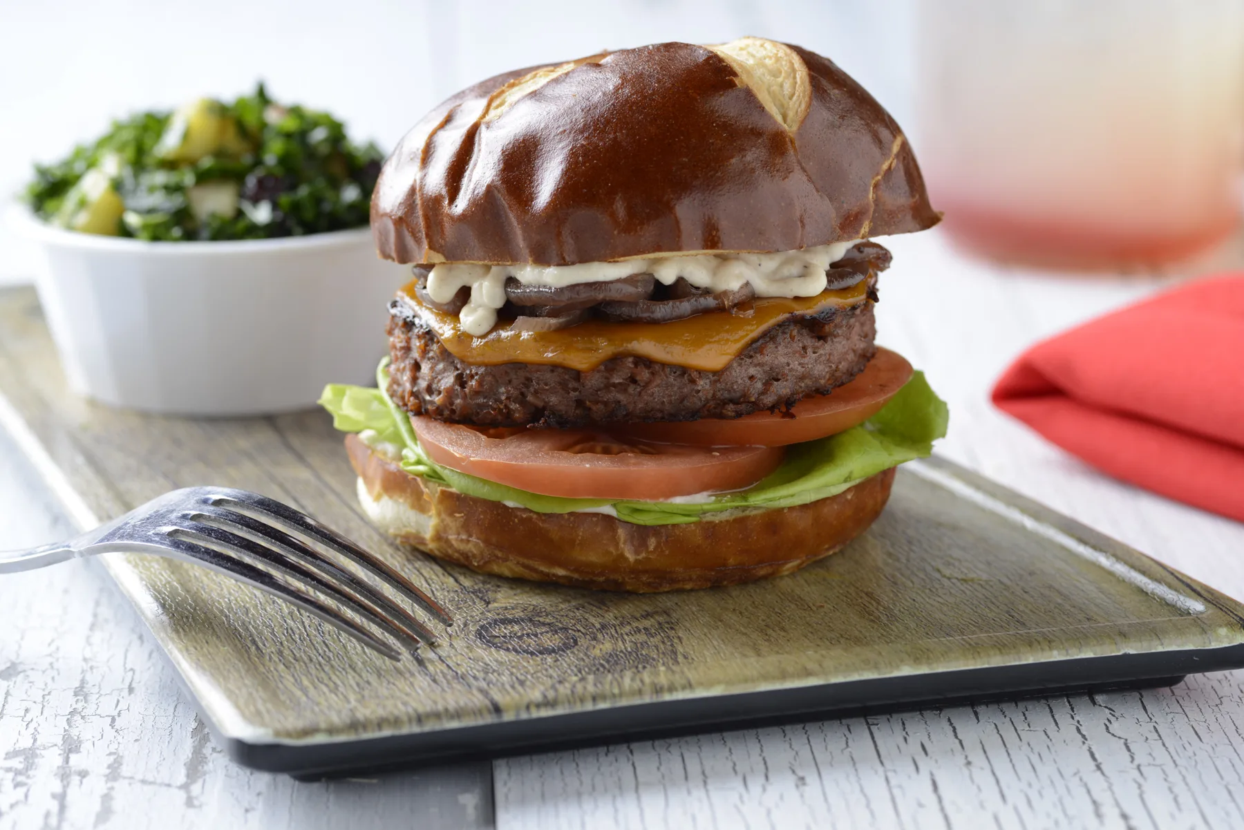 Red Maple turkey burger