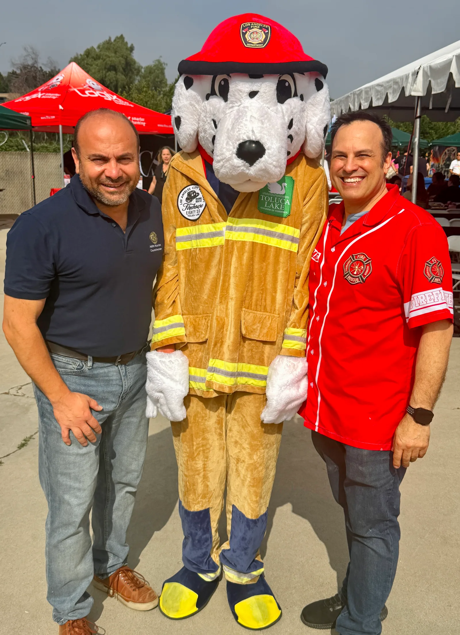 Brian & Councilmember Adrin Nazarian @ 2026 Pancake Breakfast