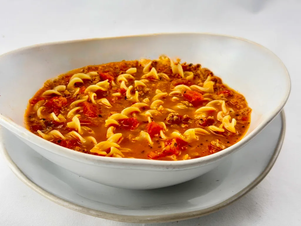 Turkey Lasagna Soup